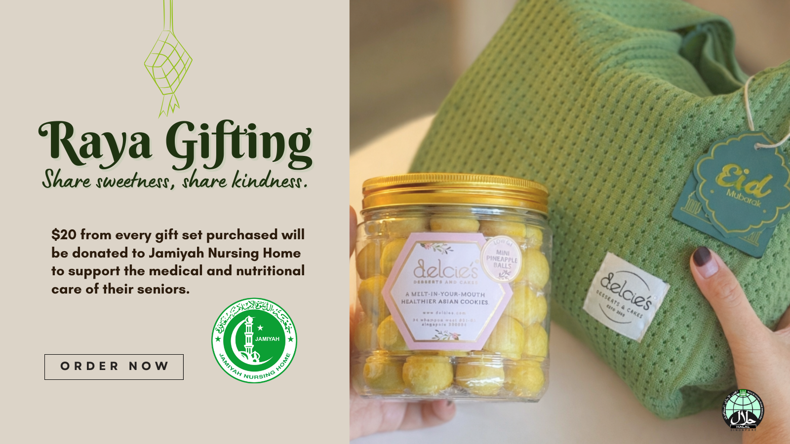 Raya Gifting - Baking with Light