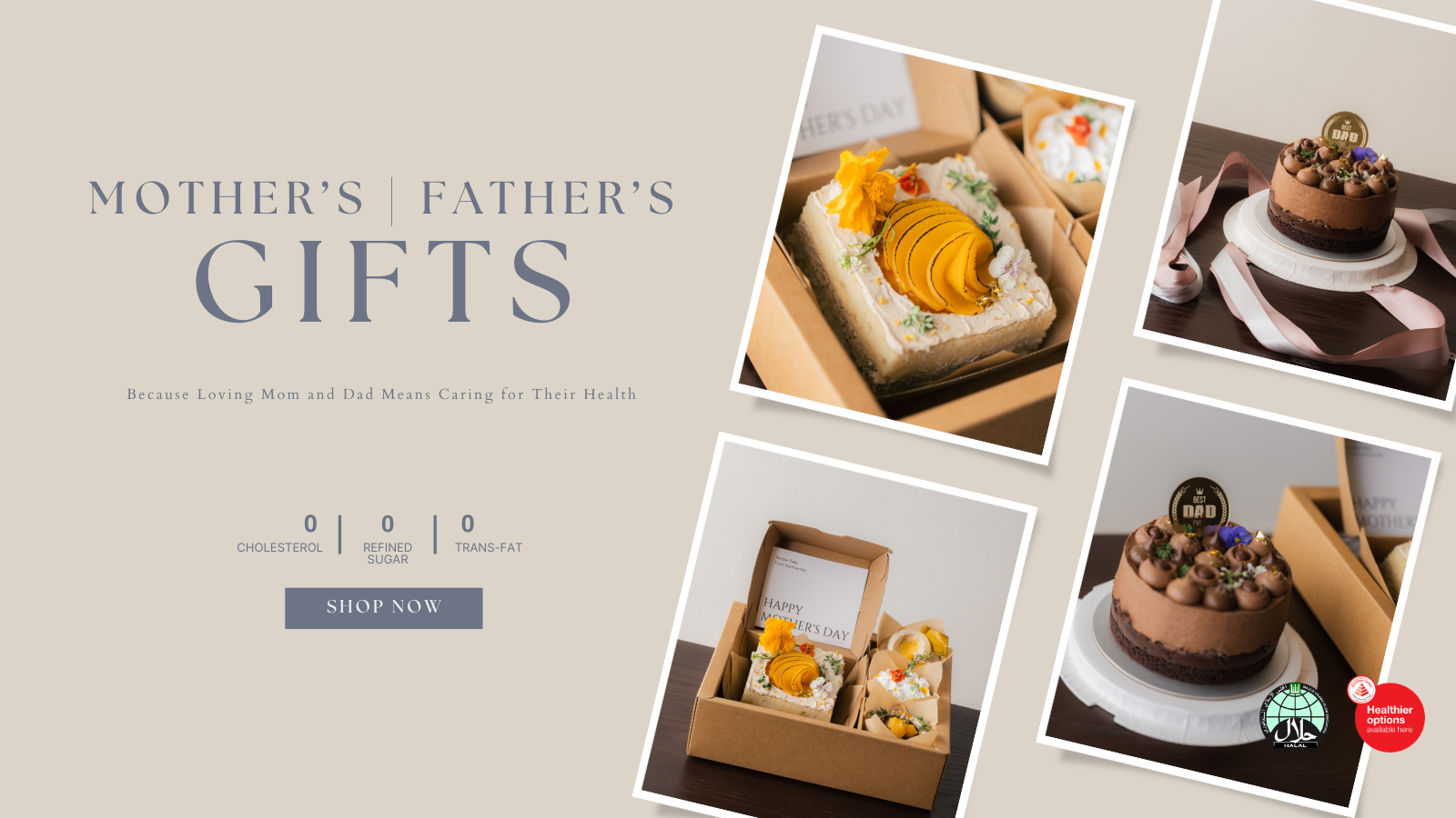 Mother's & Father's Day Gifts and Cakes