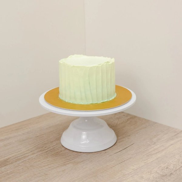 Green Pastel Cake Cream Cake