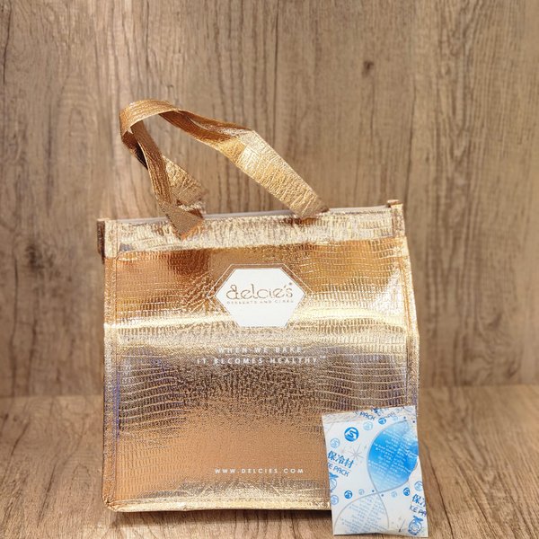6in Cake Cooler Bag + Gel Icepack (Set)