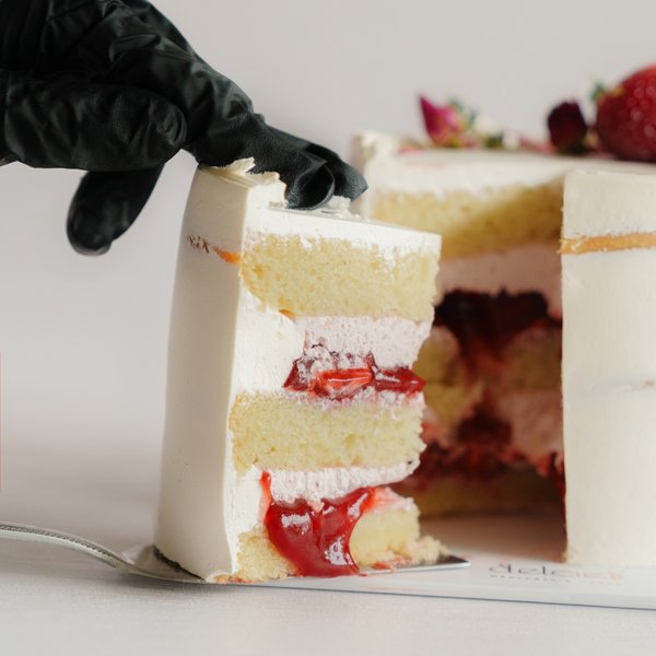 Image 69: Red Forest Cake (eggless, dairy-free, nut-free, diabetic friendly, baby friendly) *new*