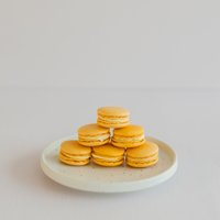 GF Mango Passionfruit Macaron- 6pcs  GF Mango Passionfruit Macaron- 6pcs