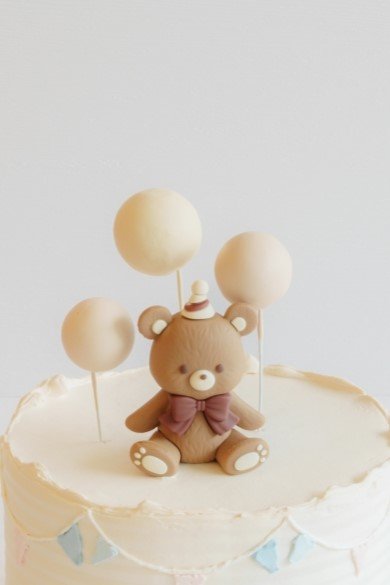 Teddy Bear Balloon Topper (reusable toy)