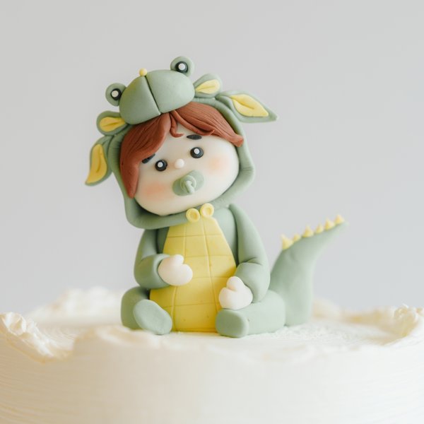 Rise of the Baby Dragon Cake (2025 Limited Edition) with Baby Dragon Fondant Topper Rise of the Baby Dragon Cake (2025 Limited Edition) with Baby Dragon Fondant Topper