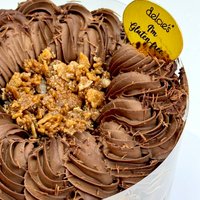 Low Carbs Choc Hazelnut Cake 