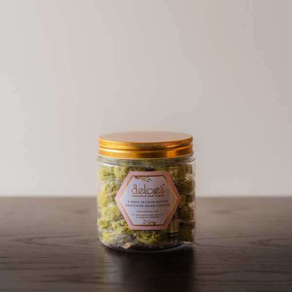 GF Roasted Pistachio Cookie (gluten-free, eggless, dairy-free & no cane sugar)