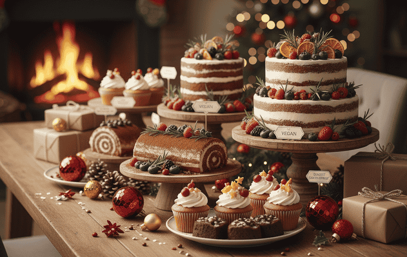 Vegan and Diabetic-Friendly Christmas Cakes: Celebrate the Holidays Guilt-Free