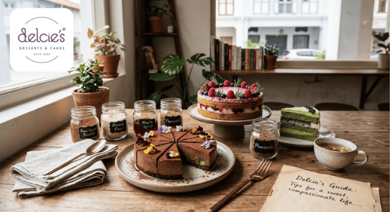 Healthy Cakes Singapore: Delcie’s Guide to Inclusive Dessert Living