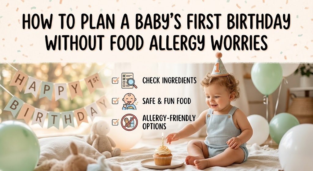 How to Plan a Baby's First Birthday without Food Allergy Worries