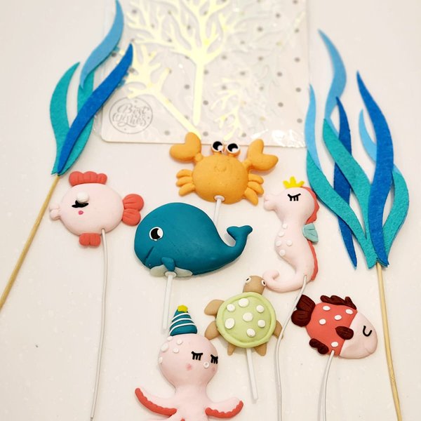 Sea Creatures Theme Set